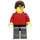 LEGO Football Fan From Granstand Set minifiguur