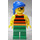 LEGO Forbidden Cove Pirate mit rot und Schwarz Striped Shirt Minifigur