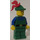 LEGO Forestman z Niebieski Ramiona, Zielony/Niebieski Tułów Minifigurka