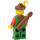 LEGO Forestman with Bow and Arrow, Yellow Feather and Brown Hat Set 6077 Minifigure