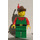 LEGO Forestman with Red Collar, Brown Hat, Red Feather Minifigure