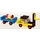 LEGO Gabel Lift Truck und Trailer 652-1