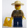 LEGO Forrest Police Officer with Orange Glasses and Life Jacket Minifigure