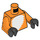 LEGO Fox Costume Girl Minifig Torso (973 / 76382)