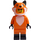 LEGO Fox Kostüm Mädchen Minifigur