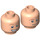 LEGO Fred and George Weasley Head (Recessed Solid Stud) (3626 / 92785)