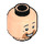 LEGO Fred Flintstone Minifigure Head (Recessed Solid Stud) (3626 / 54286)