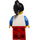 LEGO Freestyle con Vertical Lines y Negro Coleta Minifigura