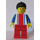 LEGO Freestyle con Vertical Lines y Negro Coleta Minifigura