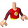 LEGO Friends Torso Boy with The Flash Logo T (11408 / 92456)