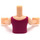 LEGO Friends Torso, met Bloem en Butterflies Patroon (92456)