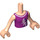 LEGO Friends Torso, mit Blume und Butterflies Muster (92456)