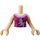 LEGO Friends Torso, con Flor y Butterflies Patrón (92456)