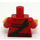 LEGO Fringe Shirt with Shoulder Bag Torso (973 / 76382)