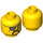 LEGO Fuse Minifigure Head (Recessed Solid Stud) (3626 / 47808)