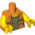 LEGO Gail the Obrero Minifigura Torso (973 / 88585)