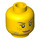 LEGO Gail the Construction Worker Minifigure Head (Safety Stud) (3626 / 15905)