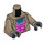 LEGO Gambit Minifig Torso (973)