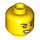 LEGO Gamer, Female (60388) Minifigure Head (Recessed Solid Stud) (3626 / 101417)