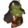 LEGO Gamorrean Guardia Cabeza con Plateado Rivets (66133)