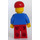 LEGO Garbage Collector with Blue Jacket and Red Cap Minifigure