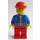 LEGO Garbage Collector with Blue Jacket and Red Cap Minifigure