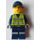 LEGO Garbage Man Dan Minifigur