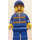 LEGO Garbage truck worker minifiguur
