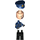 LEGO GCPD Male Officer minifiguur