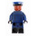 LEGO GCPD Officer z Czarny Boots Minifigurka