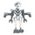 LEGO General Grievous avec Dark Stone grise Corps et blanc Modèle Figurine
