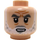 LEGO General Jan Dodonna Minifigur Hode (Forsenket solid knott) (73608 / 104608)