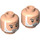 LEGO General Jan Dodonna Minifigure Diriger (Goujon solide encastré) (73608 / 104608)