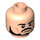 LEGO General Zod Minifigure Head (Recessed Solid Stud) (3626 / 36134)