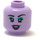 LEGO Genie Dancer Minifigure Head (Recessed Solid Stud) (3626 / 75217)