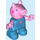 LEGO George Pig met Azure Top en Bloem Duplo-figuur