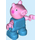 LEGO George Pig med Azure Topp Duplo-figur