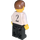 LEGO German Football Player with German flag Minifigure