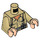LEGO German Soldier Torso mit Desert Fatigues (973 / 76382)