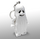 LEGO Ghost Light Key Chain (5005667)