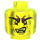 LEGO Ghost Ninja Attila Minifigure Head (Recessed Solid Stud) (3626 / 21420)