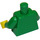 LEGO Gilderoy Lockhart Torso with Green Arms and Yellow Hands (973 / 73403)