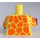 LEGO Giraffe Guy Minifig Torso (973 / 76382)