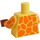 LEGO Giraffe Guy Minifig Torso (973 / 76382)