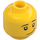 LEGO Giraffe Guy Minifigure Head (Recessed Solid Stud) (3626 / 49987)