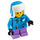 LEGO Girl in Dark Azure Jacket Minifigure