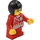 LEGO Girl in Rood Shirt minifiguur