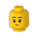 LEGO Girl Minifigure Head with Smirk (Recessed Solid Stud) (3626)