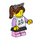 LEGO Girl - Raccoon Shirt Minifigur
