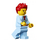 LEGO Girl Rider with Red Hair Minifigure